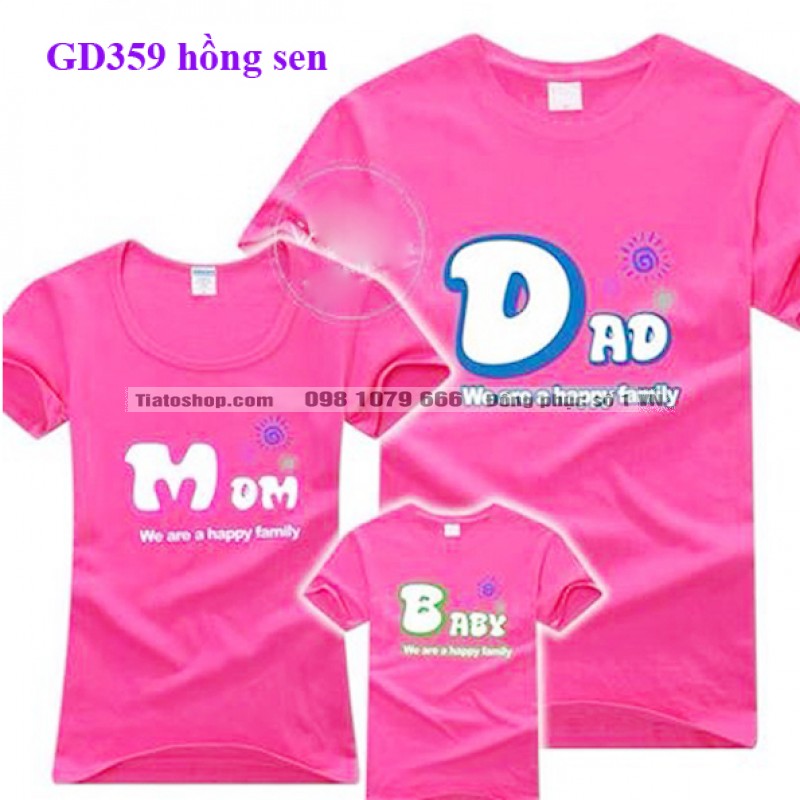 Áo đồng phục gia đình