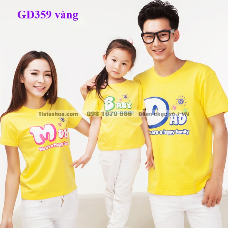 Áo gia đình tại Sài Gòn