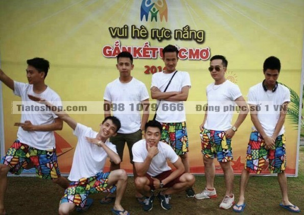 Quần hoa đi biển giá rẻ tphcm