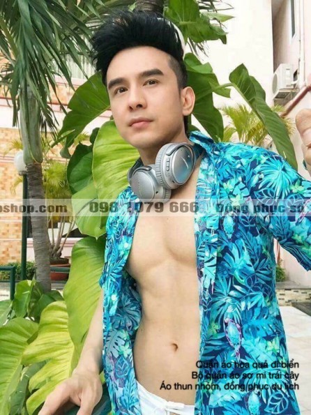 Quần áo hoa quả đi biển