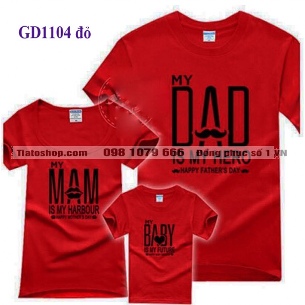 Đồng phục đi biển cho gia đình