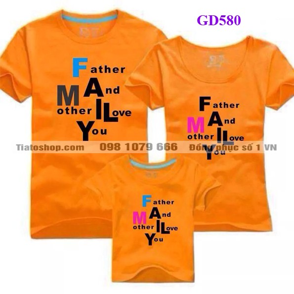 Áo thun cho cả nhà giá rẻ bất ngờ