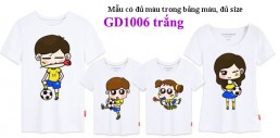 Kiểu áo đồng phục gia đình mới tại hcm
