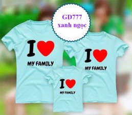 Đồng phục áo gia đình tphcm