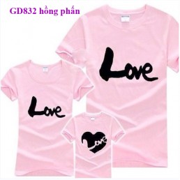 Đồng phục gia đình in theo yêu cầu
