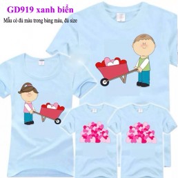 Đồng phục áo gia đình tại Bạc Liêu