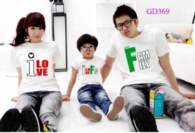 Áo gia đình dễ thương