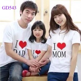 Áo thun gia đình Hà Nội