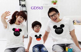 Mẫu áo độc đáo cho cả gia đình 