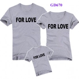 Áo gia đình yêu thương GD670