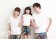 Áo gia đình thun trơn cotton 4 chiều co dãn